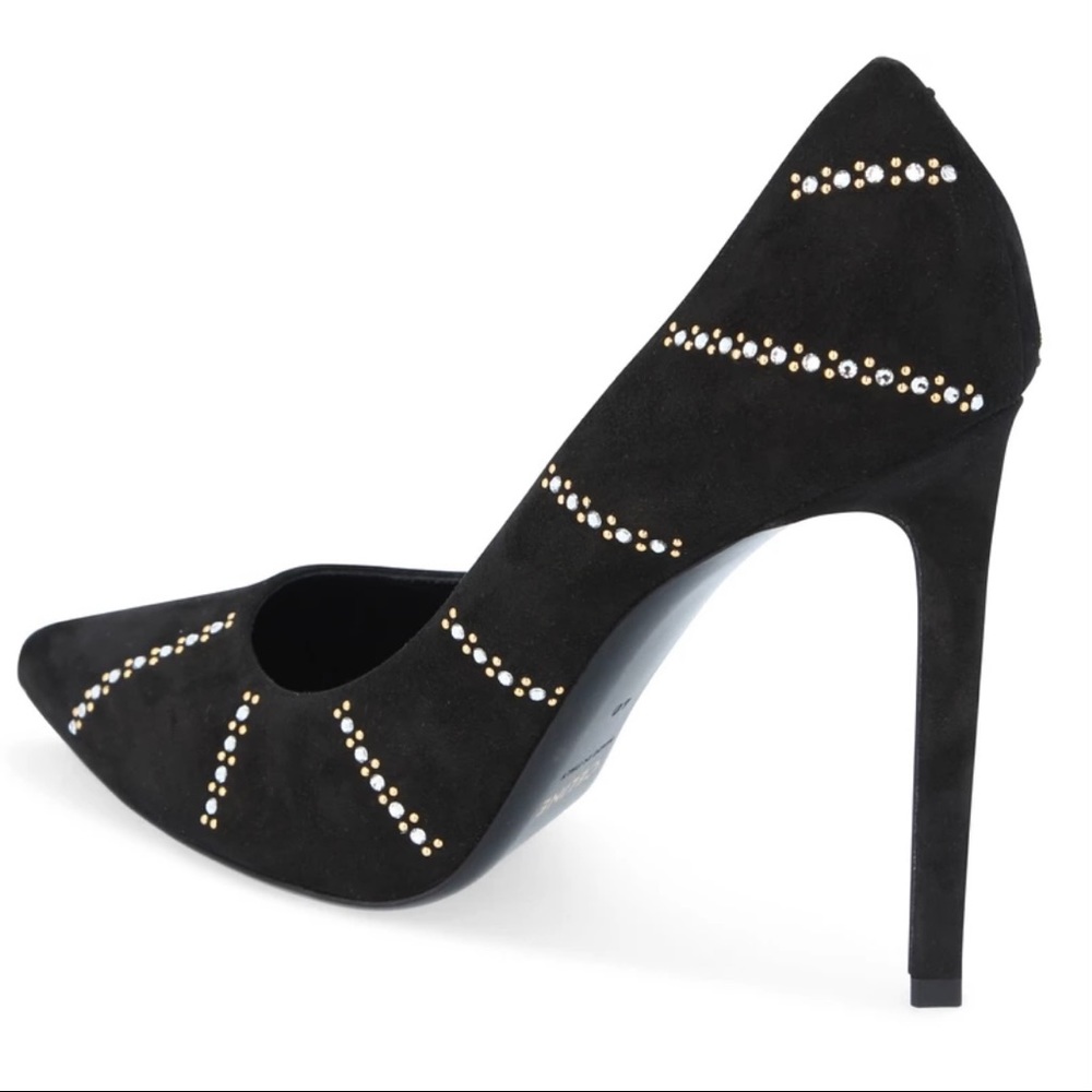 NWT 100% Authentic Celine Sharp Suede Pumps - Picture 8 of 14